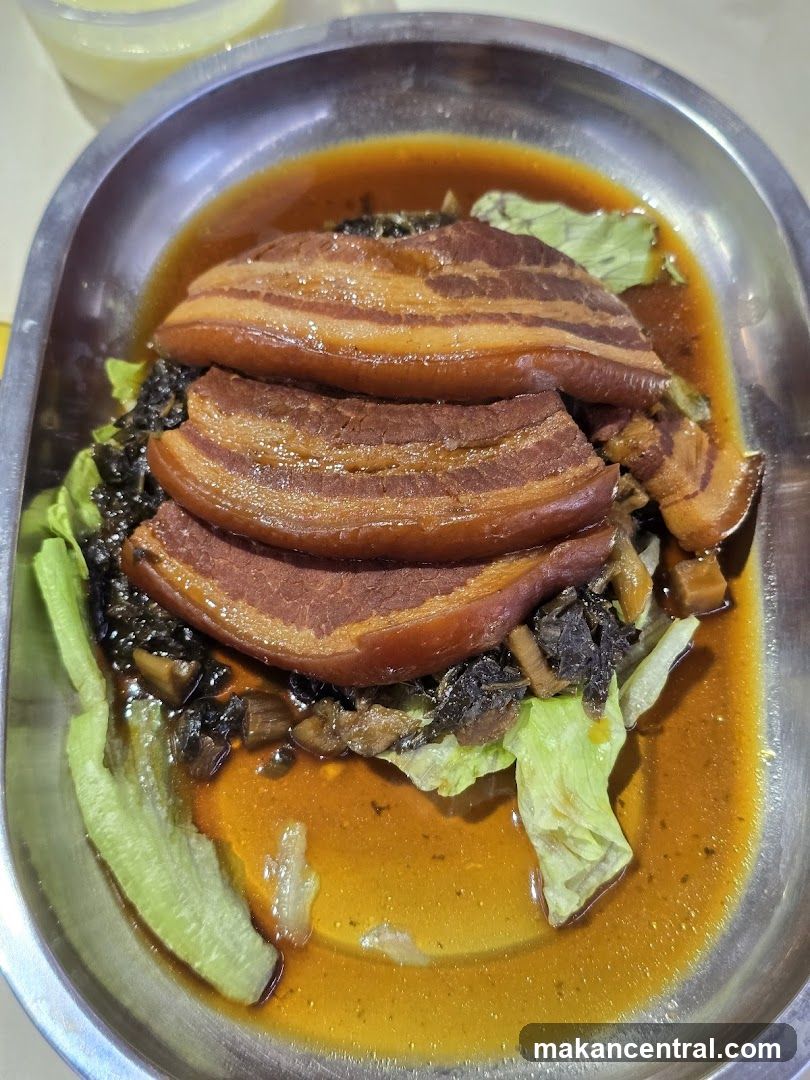 Braised Pork Belly with Vegetables