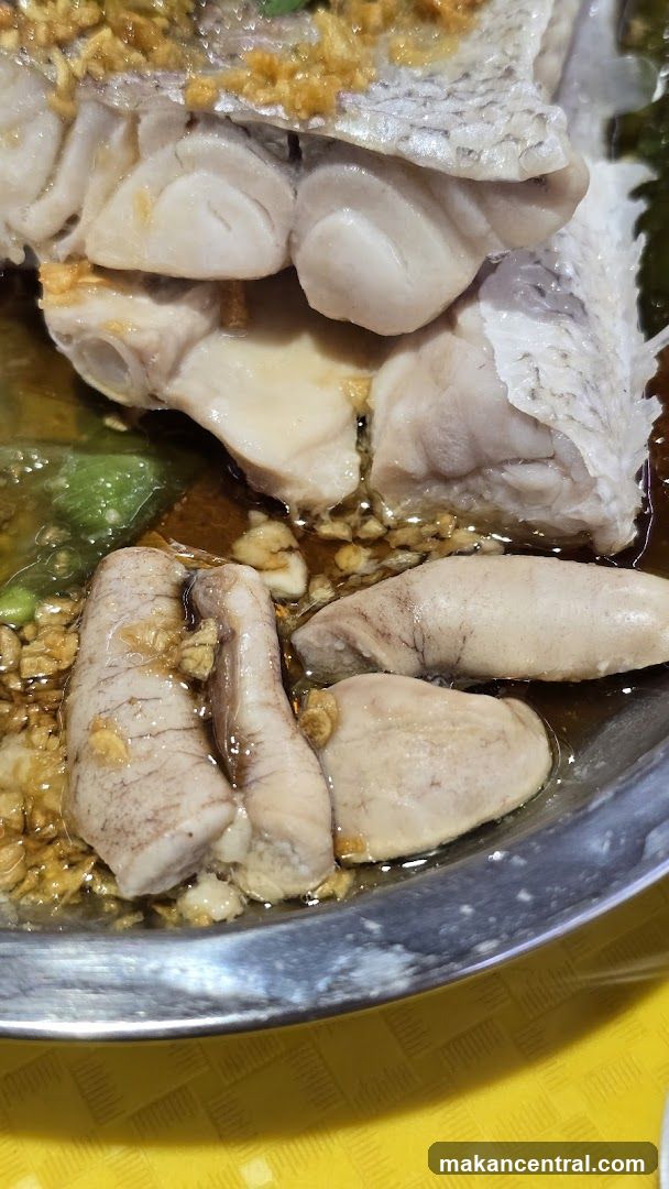 Steamed Fish Roe