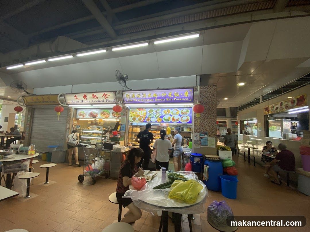 Food Stalls in a Market