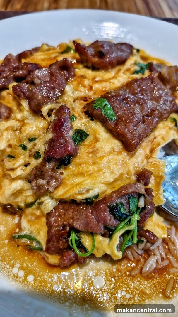 Beef and Scrambled Egg Rice