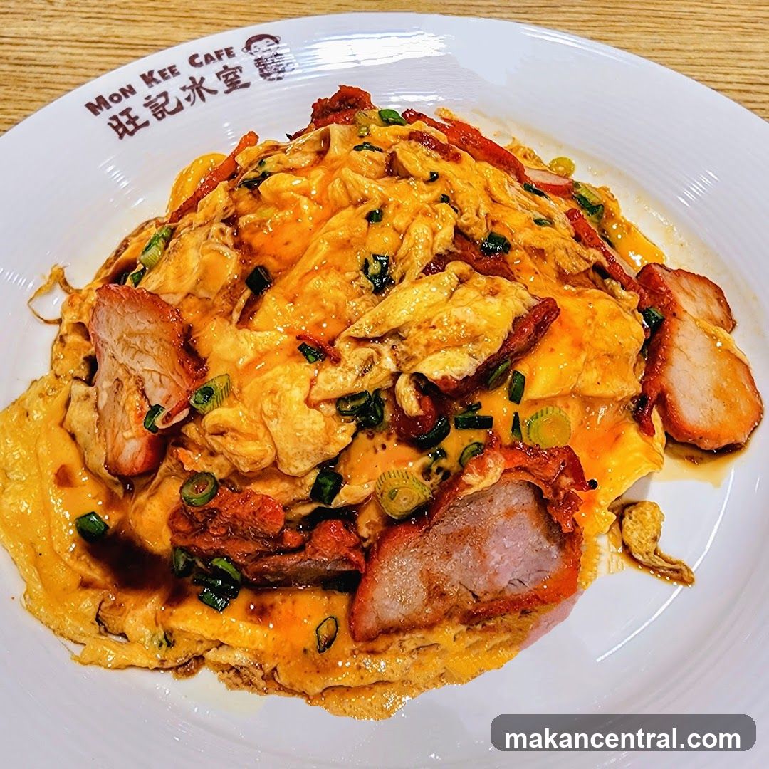 Omelette with Char Siu
