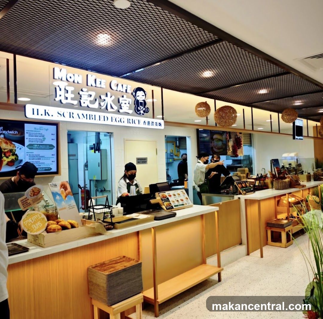 Mon Kee Cafe Counter