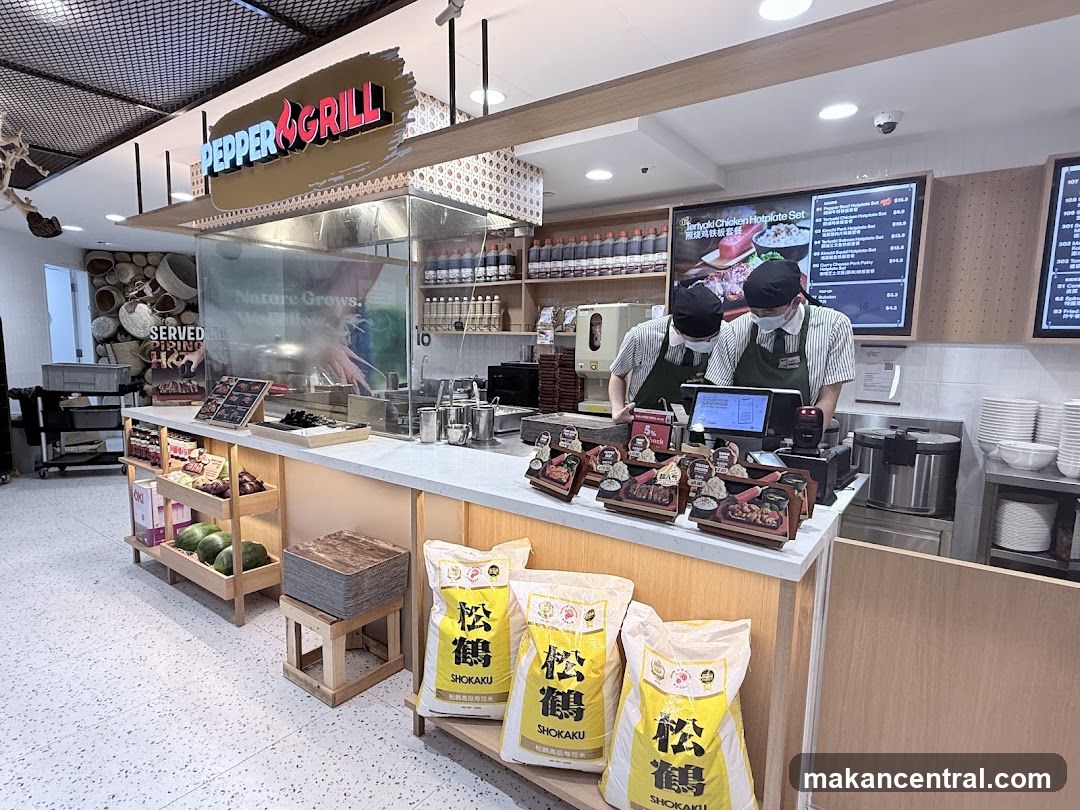 Pepper Grill Counter