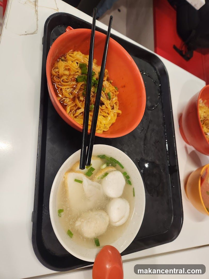 Noodles and Fishball Soup