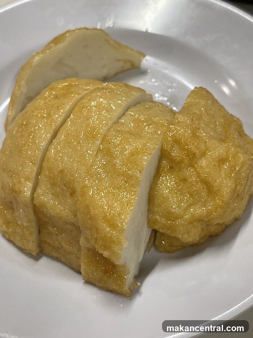 Sliced Fried Fish Cake
