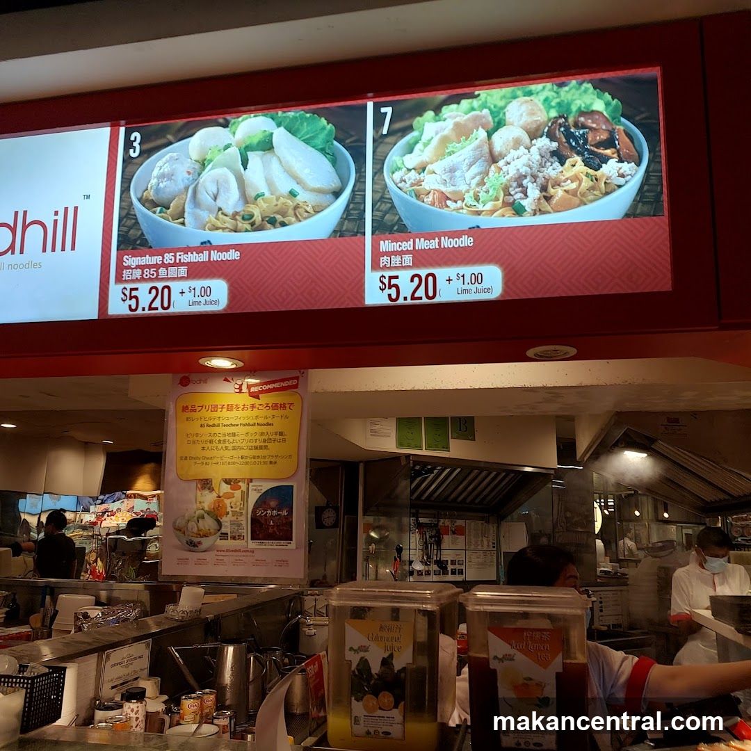 Food Stall Menu
