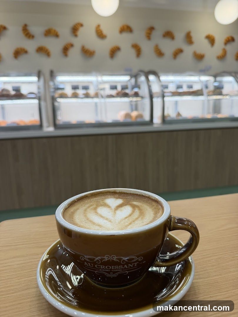 Latte with Heart Art