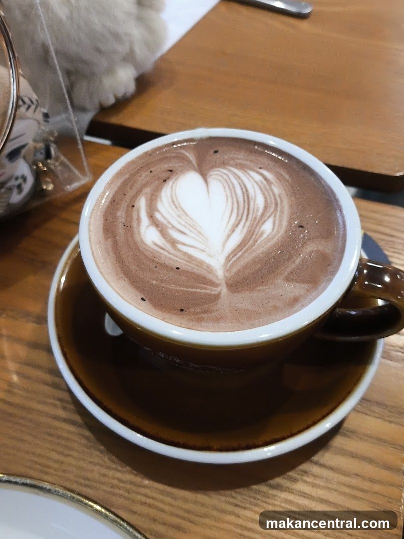 Hot Chocolate with Latte Art