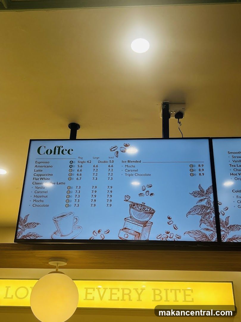 Coffee Menu