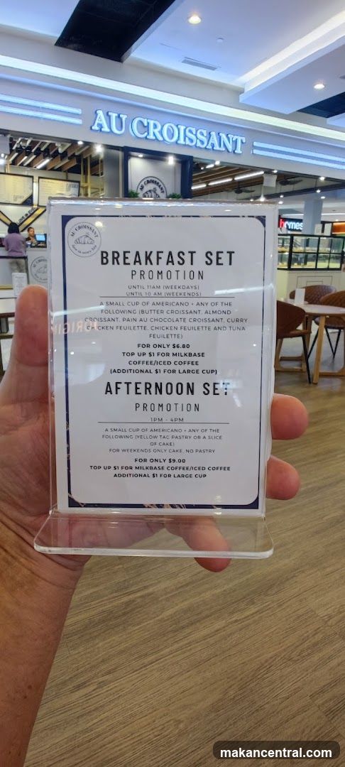 AU CROISSANT PROMOTIONS