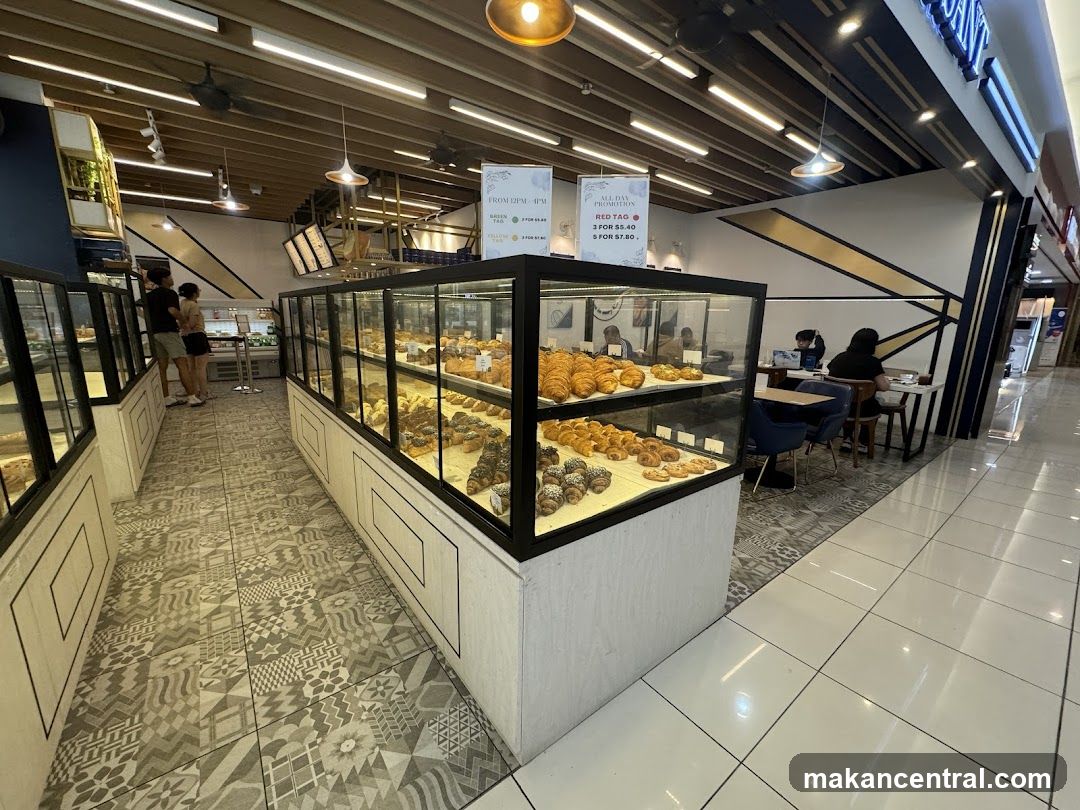 Bakery Interior with Pastries
