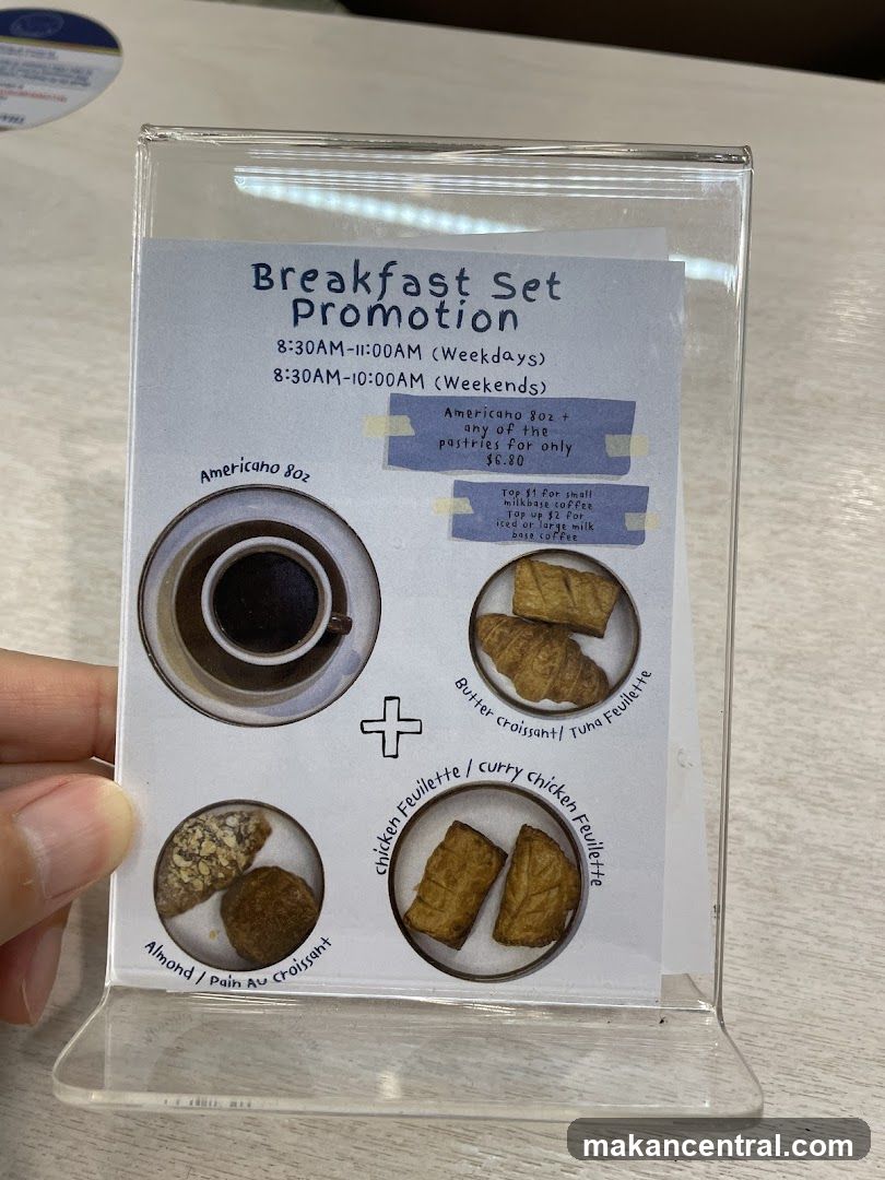 Breakfast Set Promotion