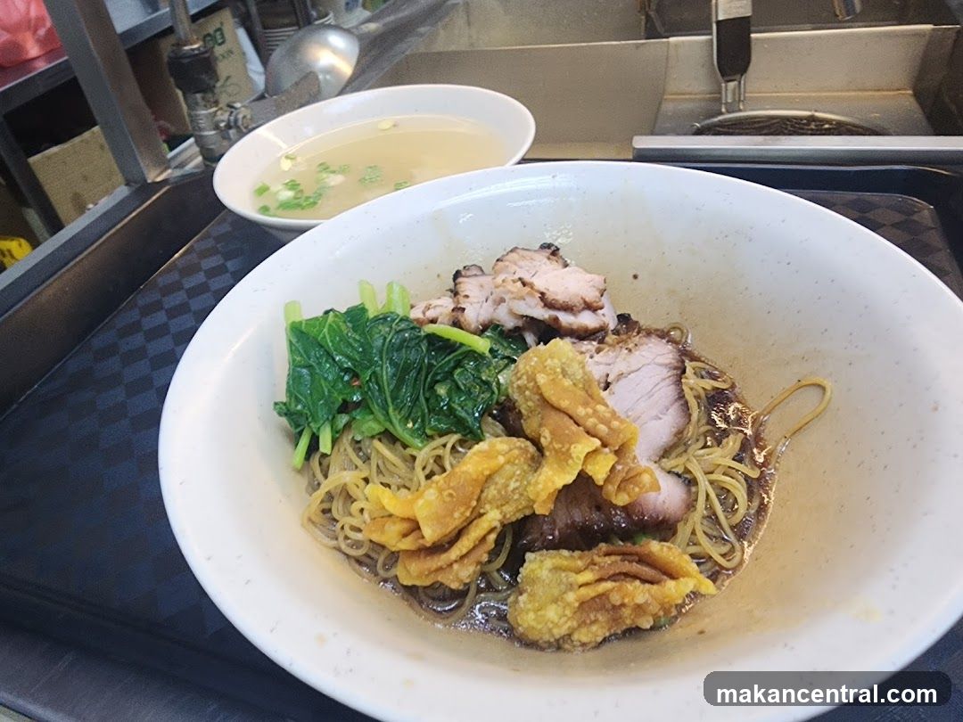 Noodles with Char Siu and Wontons