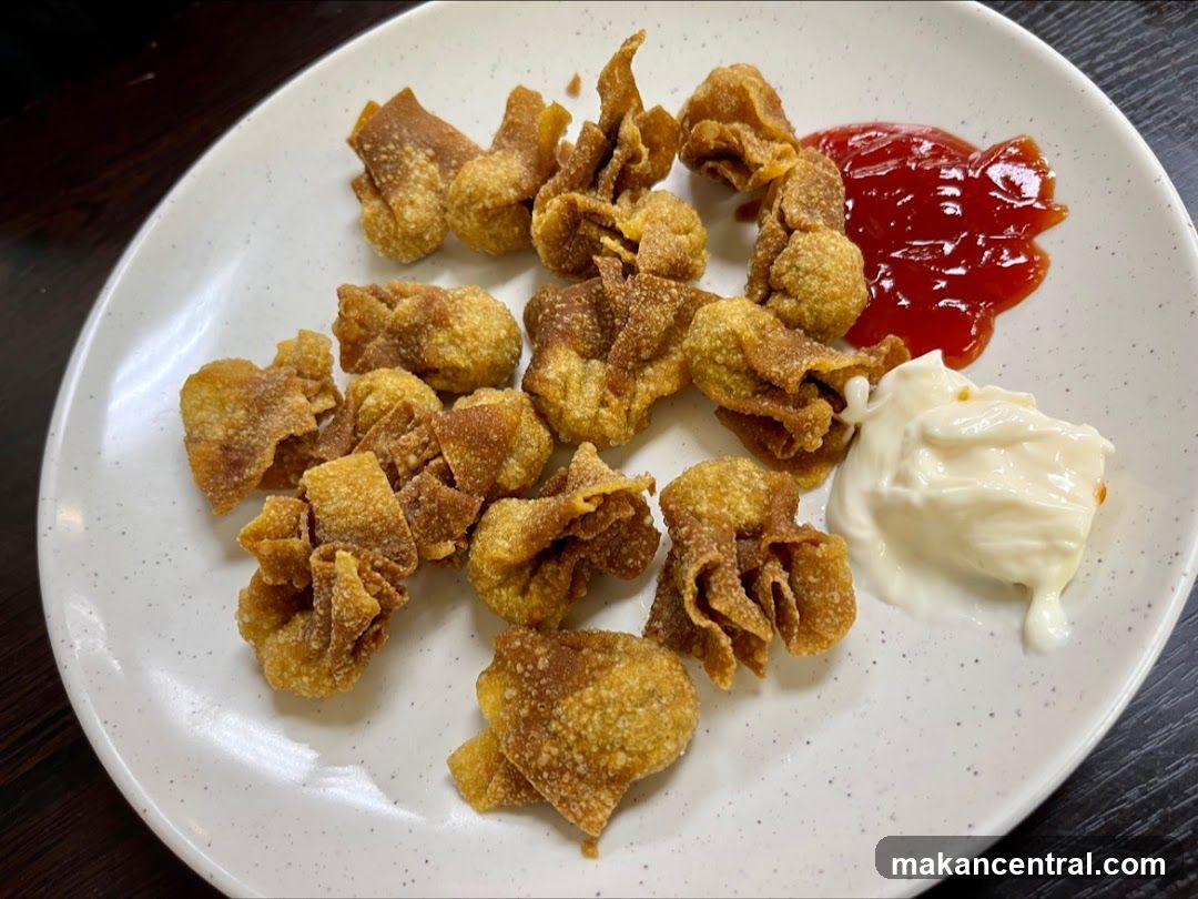 Fried Wontons with Dips