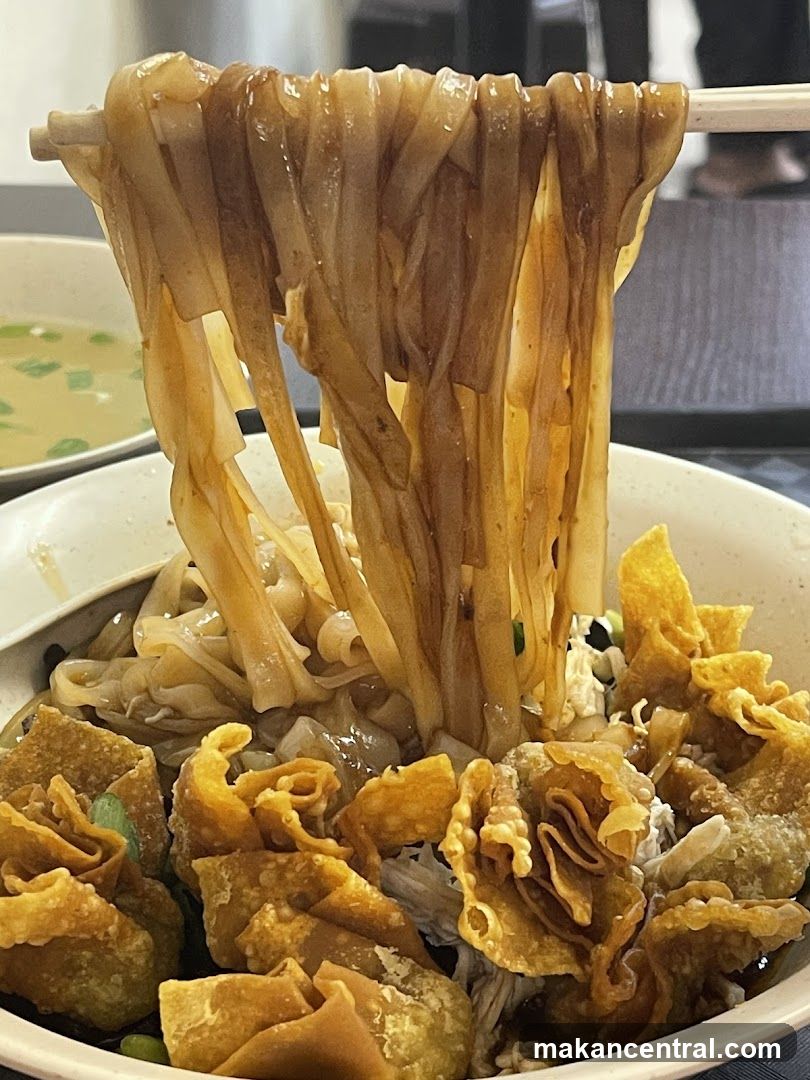 Noodles with Wontons