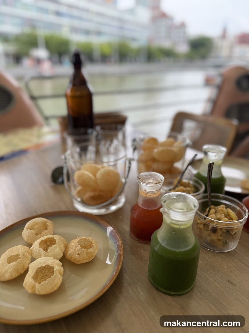 Pani Puri Platter
