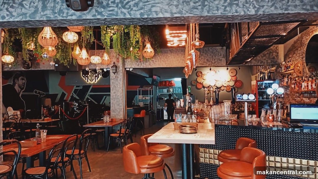 Bar Interior with Seating and Bar Area