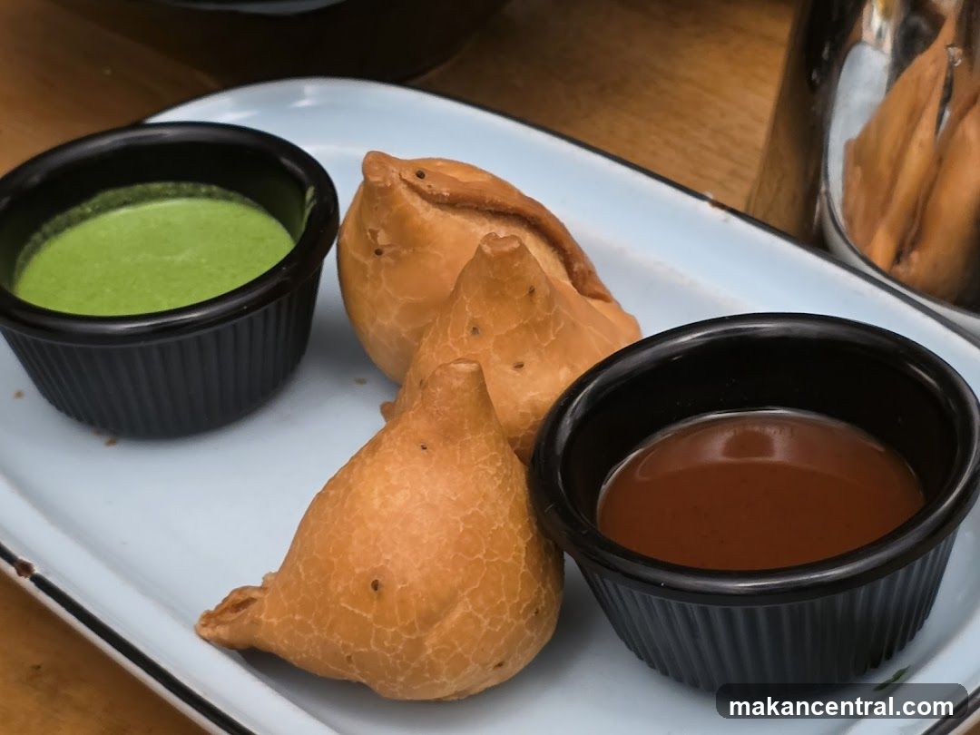 Samosas with Dipping Sauces