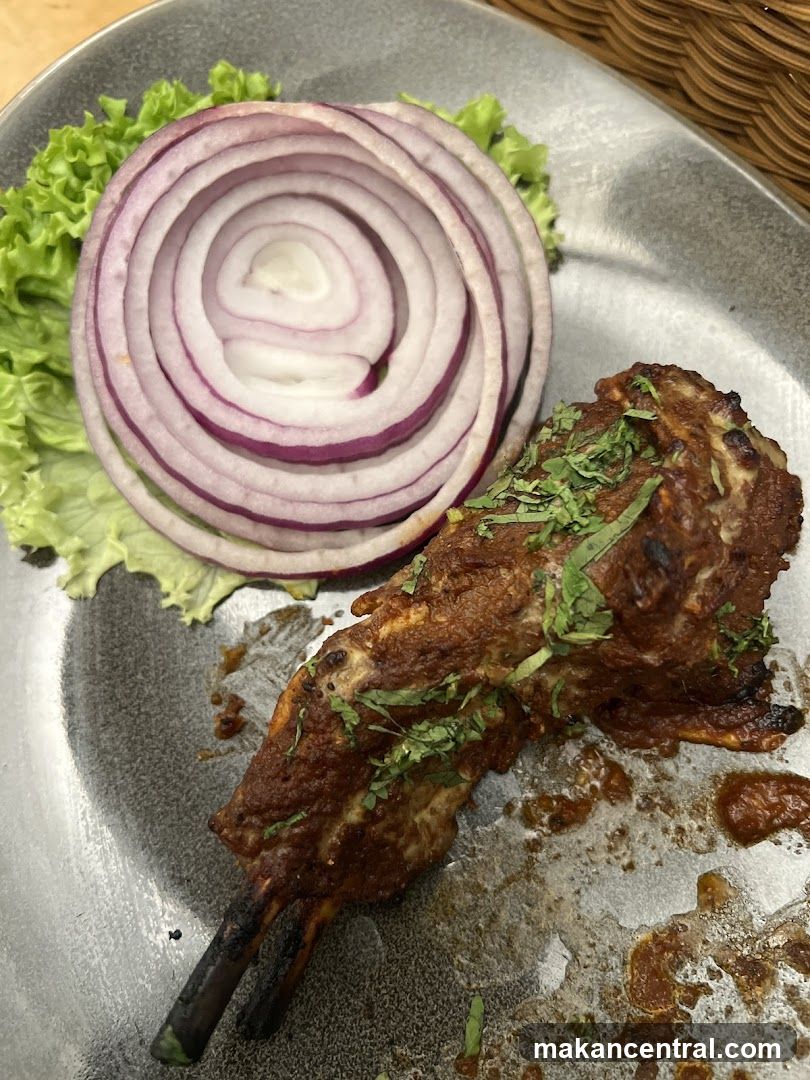 Spiced Meat Skewer with Onion Rings