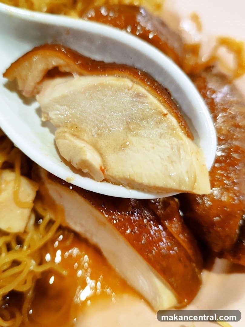 Roast Chicken with Noodles