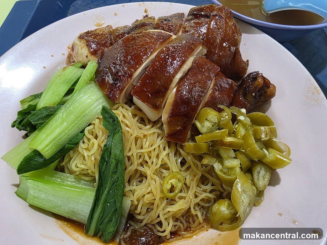 Roasted Chicken Noodles