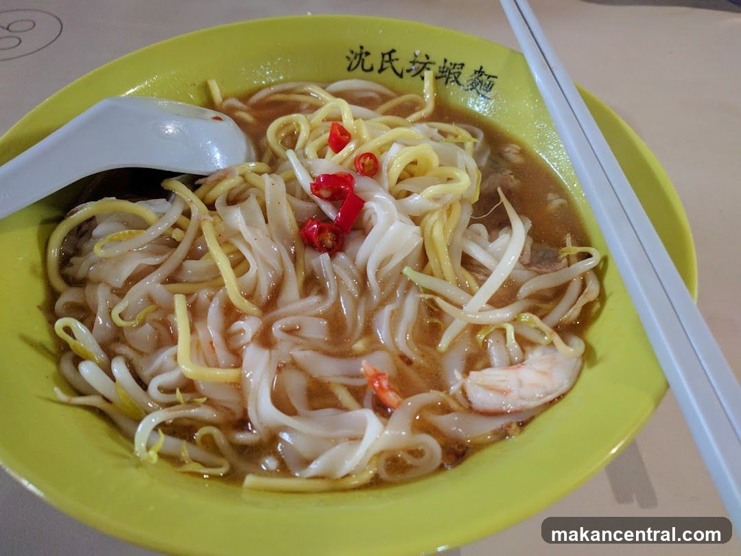 Noodles with Shrimp and Chili