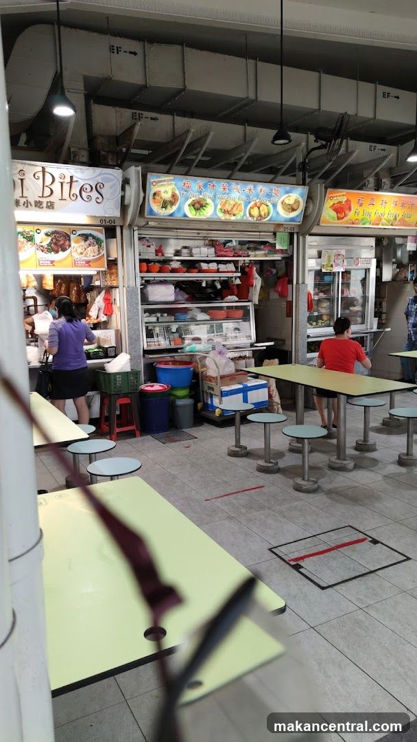 Food Stalls in a Market