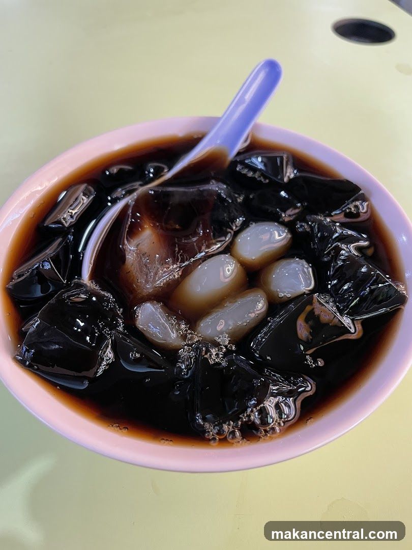 Grass Jelly Dessert