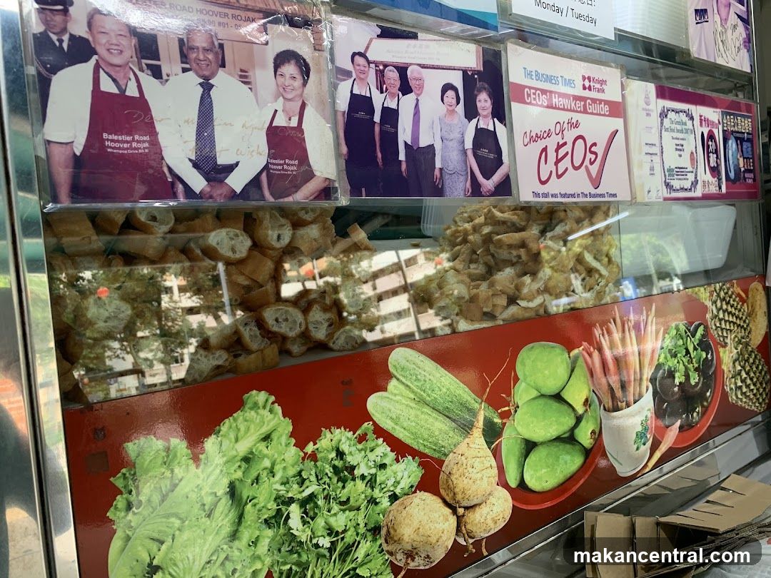 Hawker Stall Display