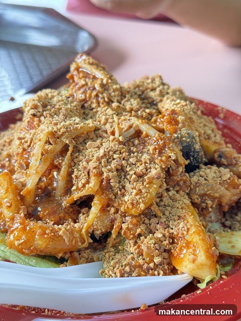 Rojak Dish