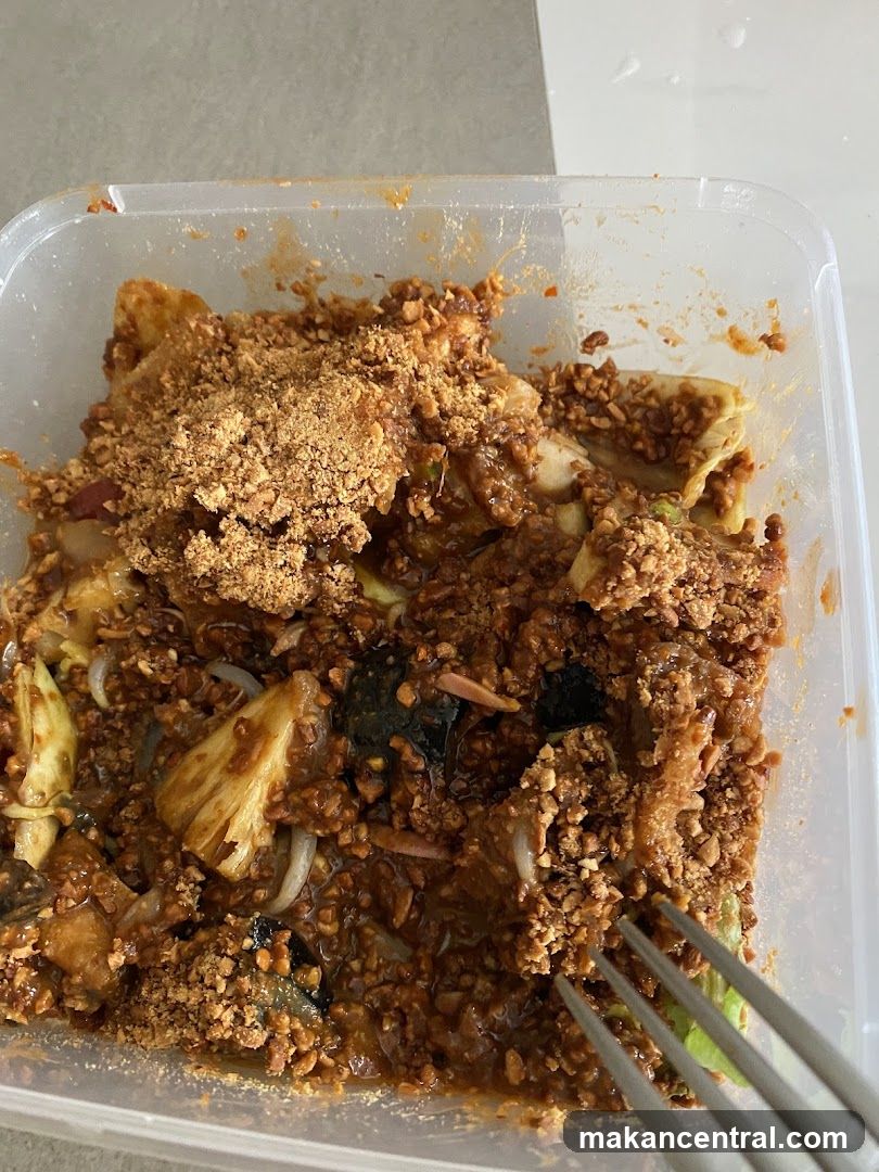Rojak in a container