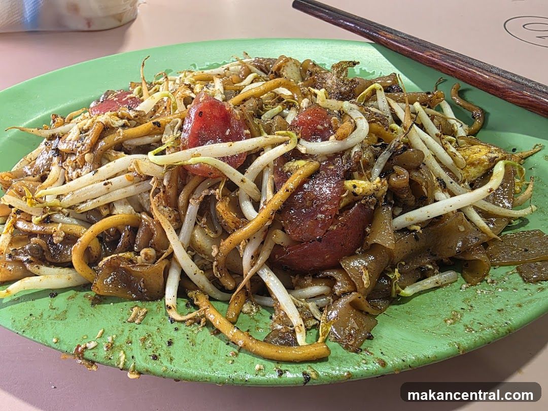 Plate of Fried Kway Teow