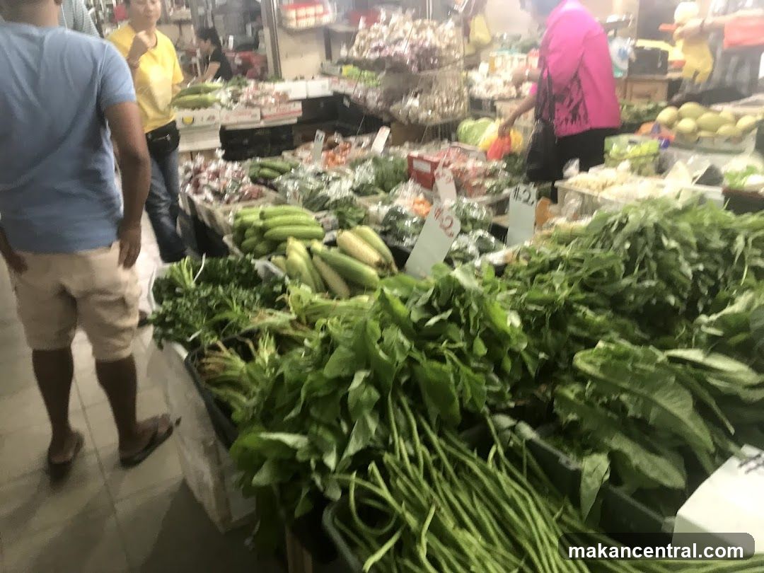 Market Stall with Fresh Produce