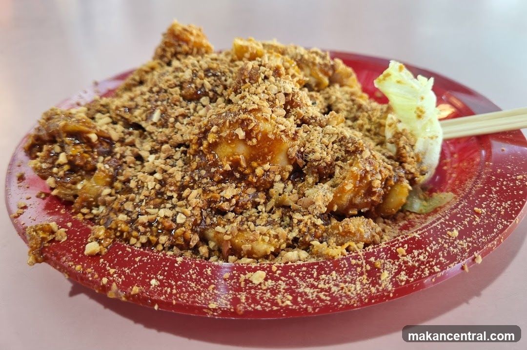 Fried Food with Peanuts