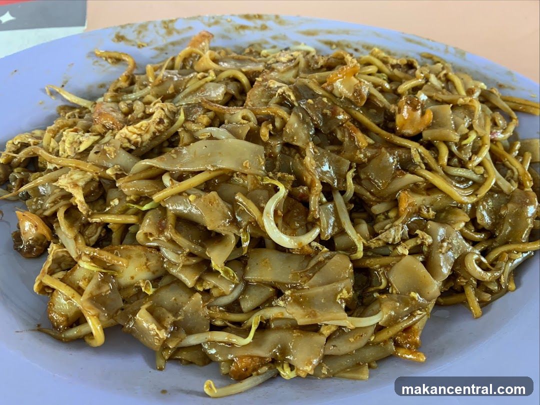 Plate of Char Kway Teow