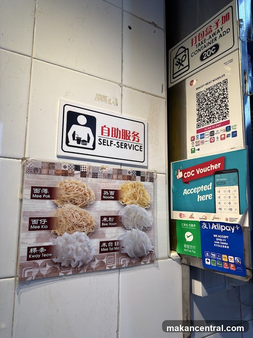 Food Stall Signage
