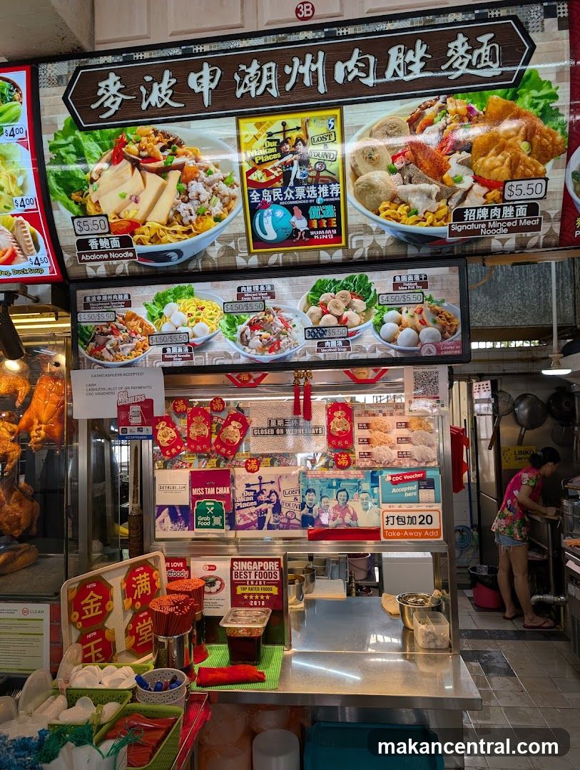Food Stall Display