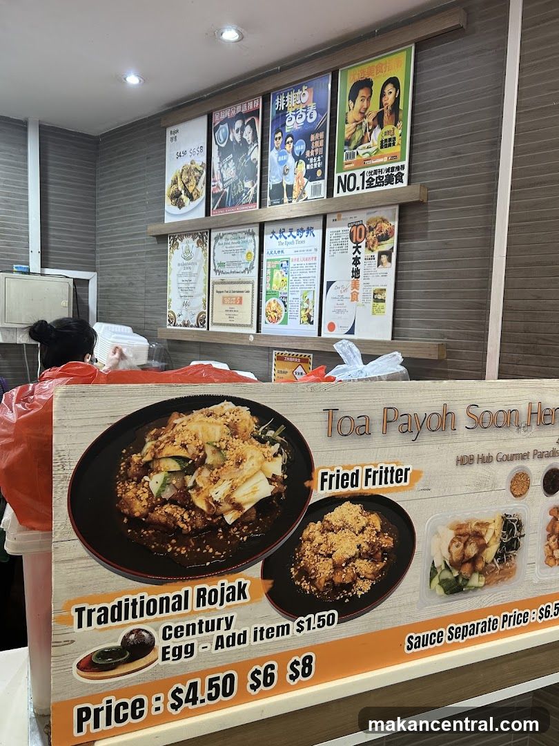 Food Stall Menu