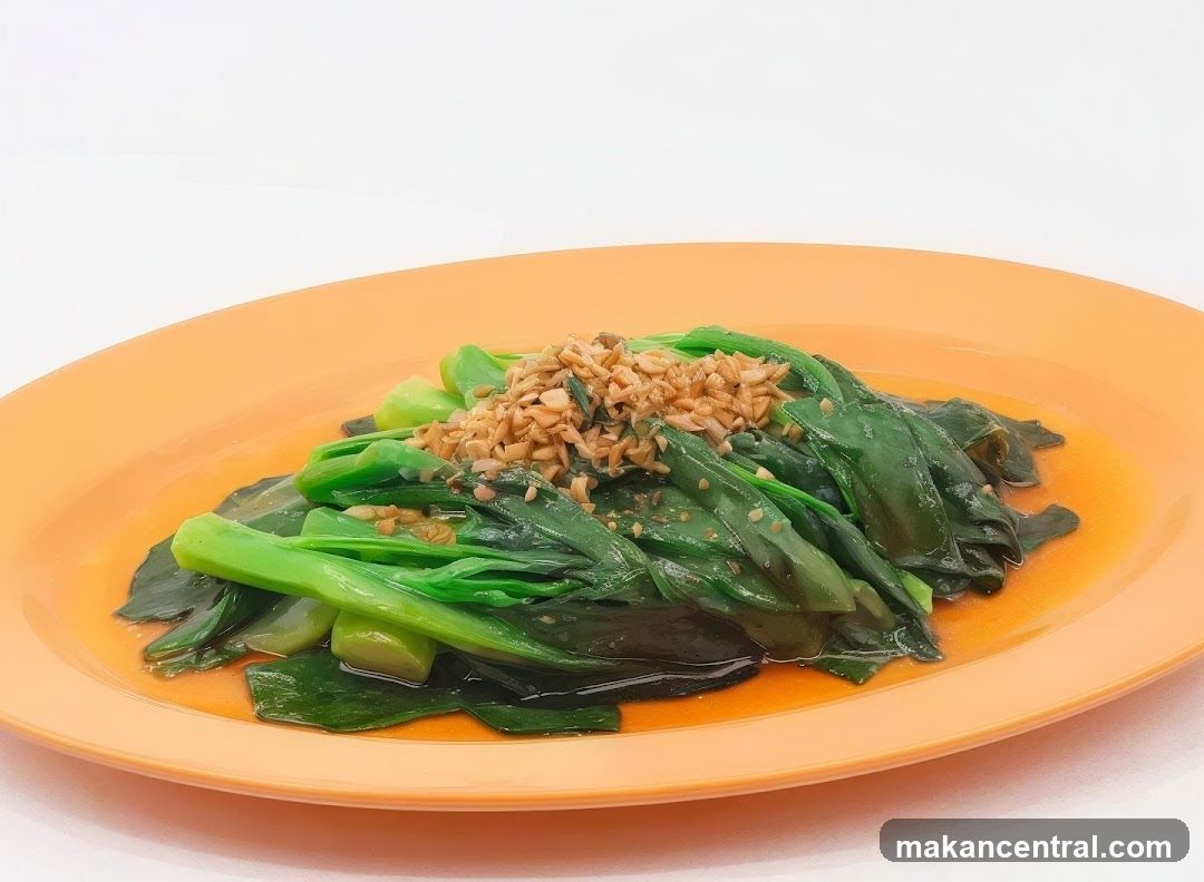 Stir-fried Greens with Garlic