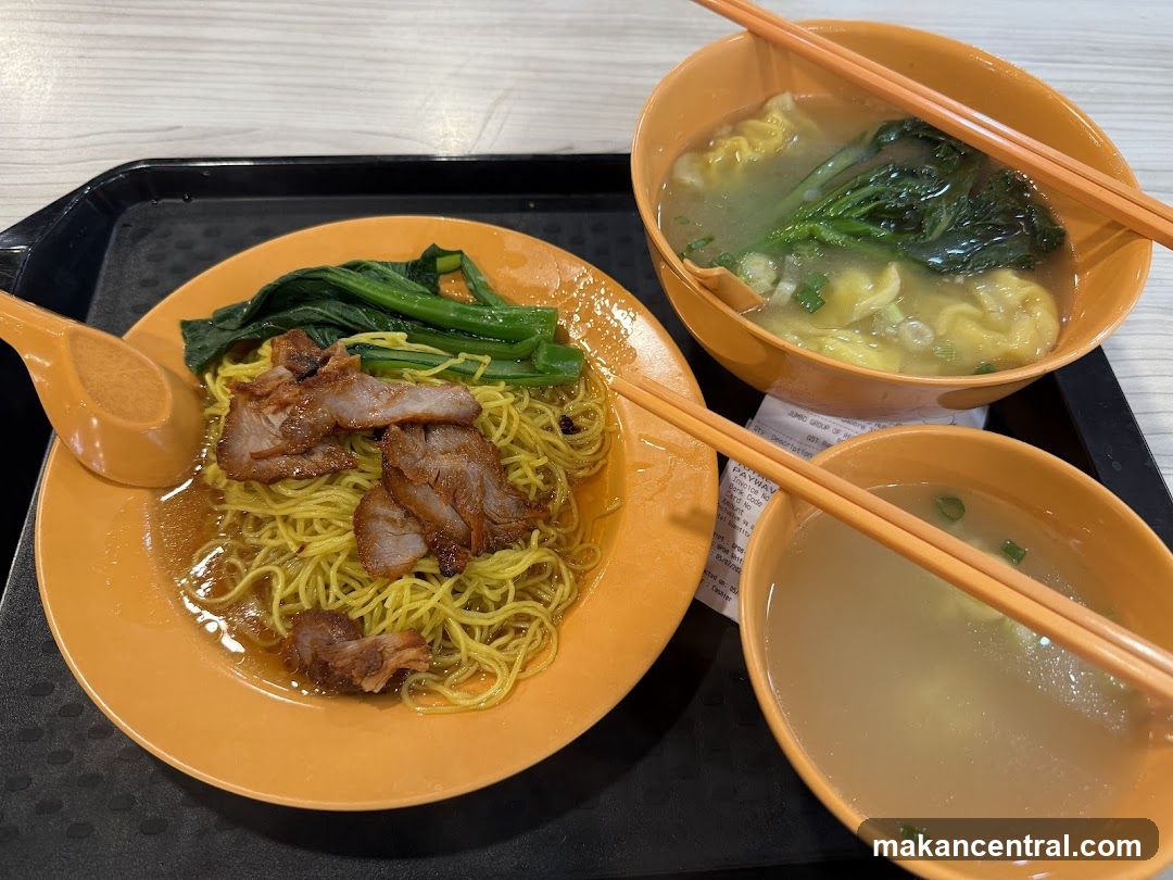 Noodles with Char Siu and Wontons