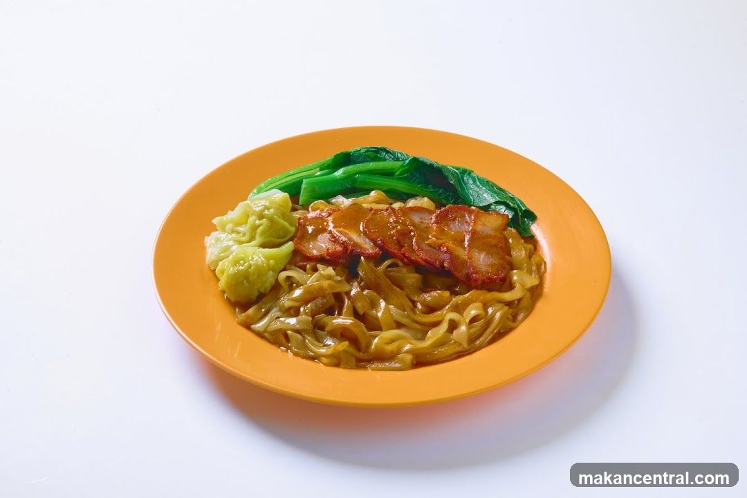 Noodles with Char Siu and Wontons