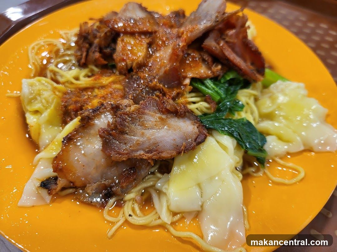 Char Siu Noodles with Wontons