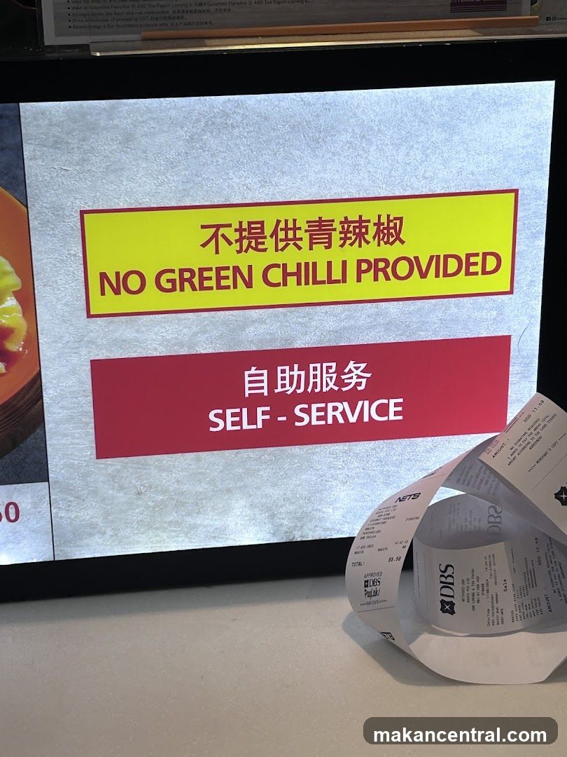 Self-Service Sign and Receipts