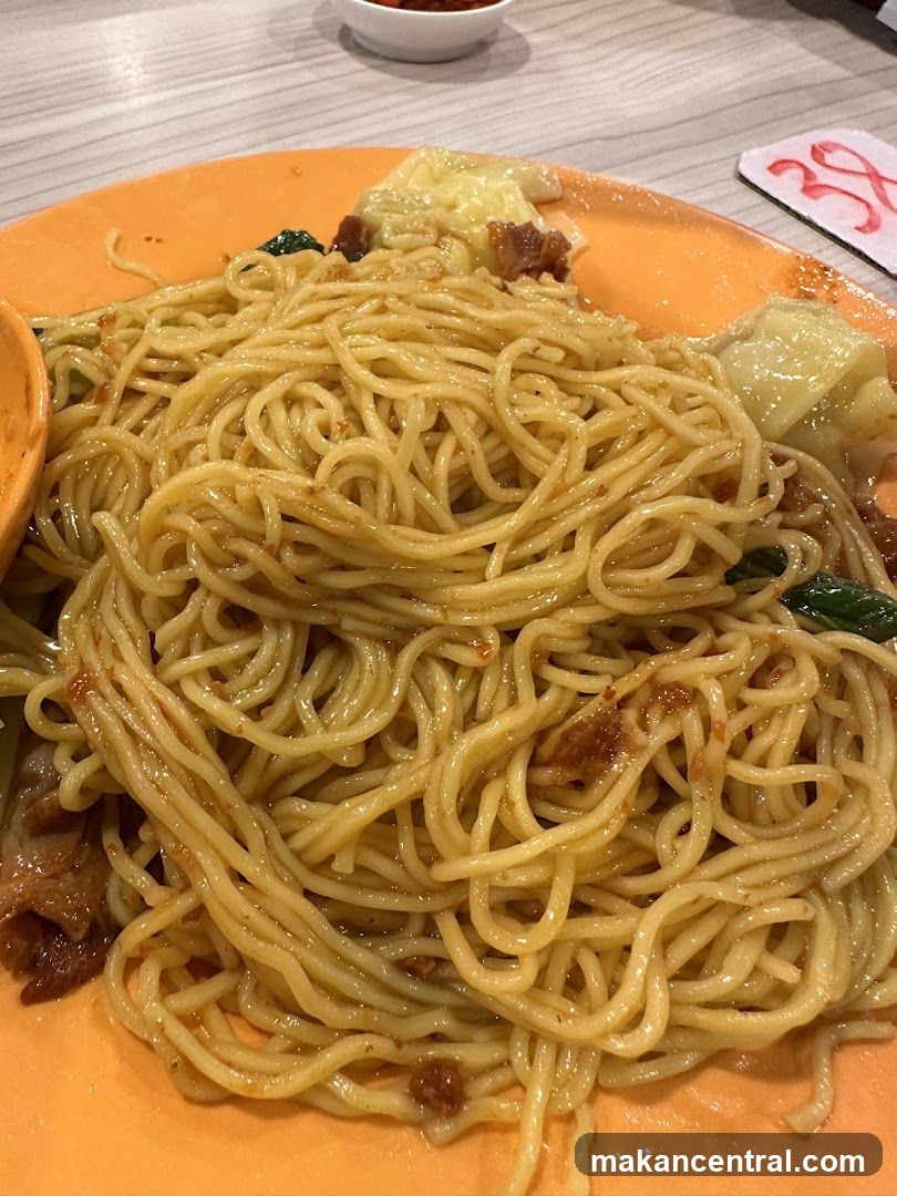 Noodles with Wontons