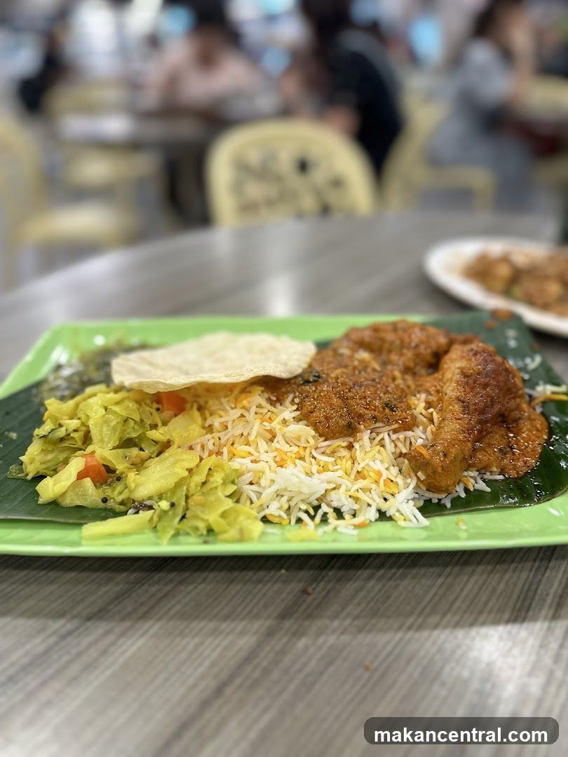 Chicken Biryani with Side Dishes