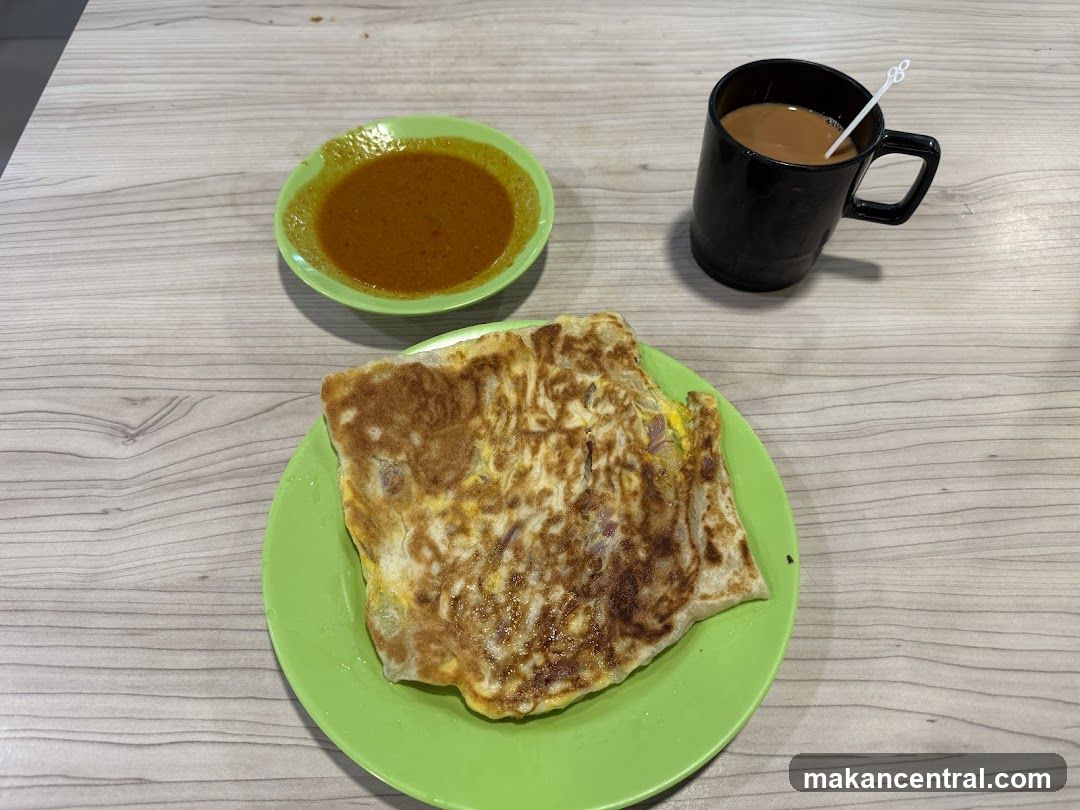 Roti Canai and Teh Tarik