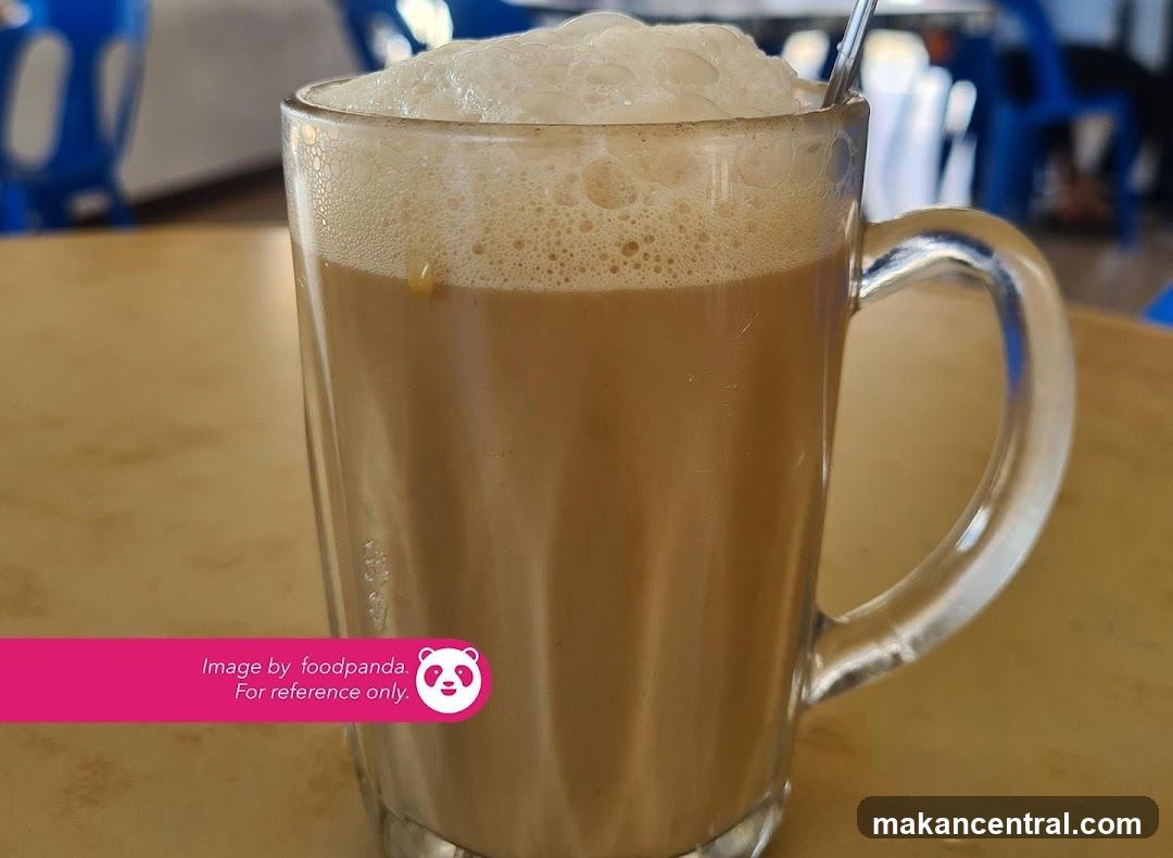 Iced Coffee with Foam