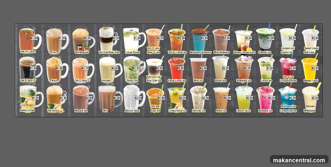 Beverage Menu