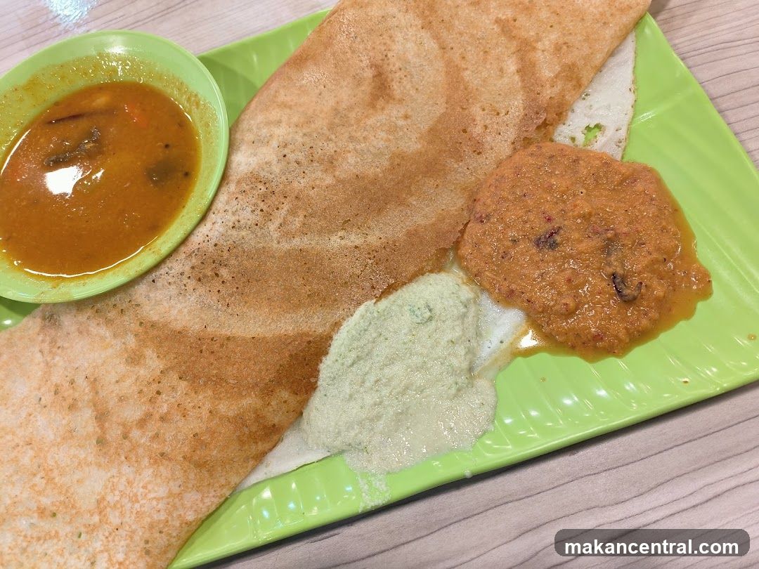 Dosa with Accompaniments