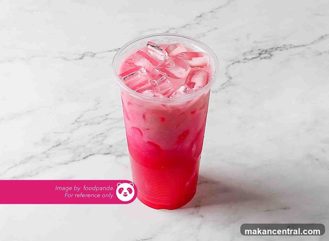 Pink Drink with Ice